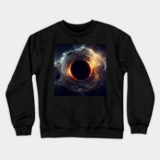 blackhole 2 abstract art Crewneck Sweatshirt